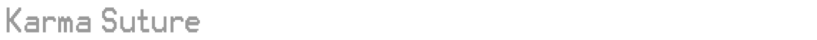 Karma font preview